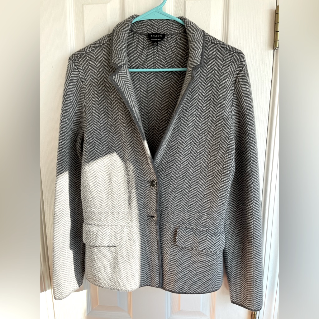 Talbots Wool Jacket Cardigan